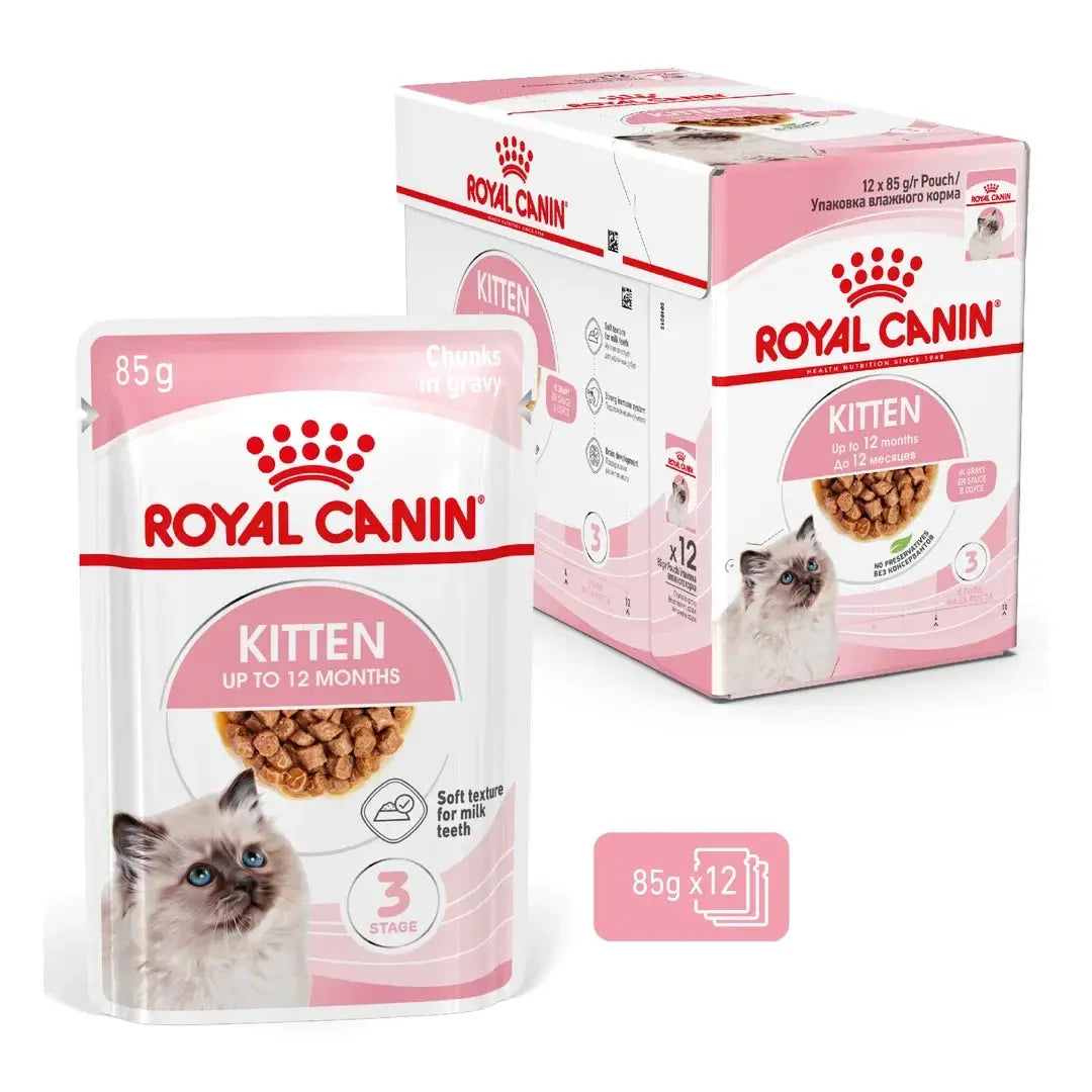 Royal Canin Kitten Instinctive Wet Cat Food Pouch