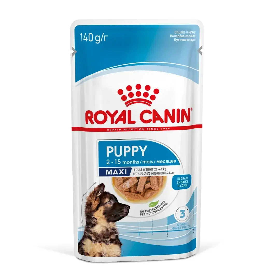 Royal Canin Maxi Puppy Wet Dog Food Pouch