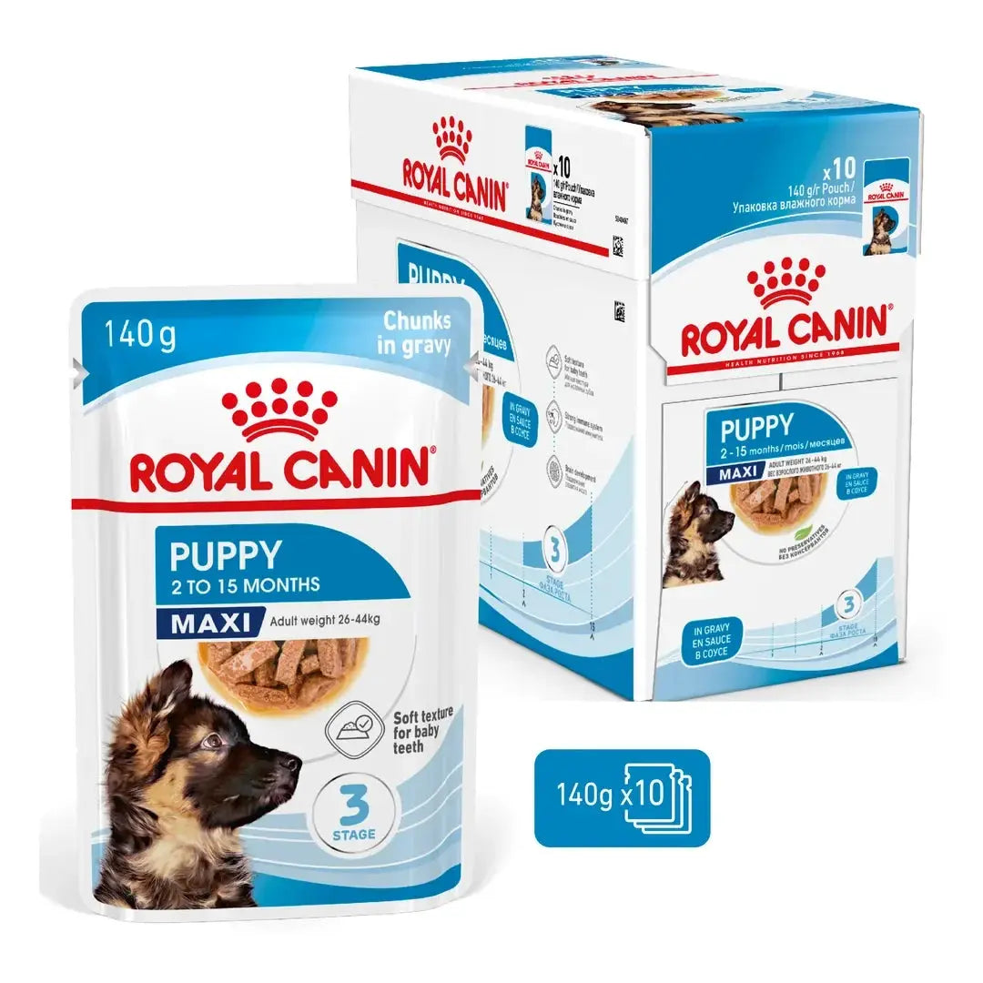 Royal Canin Maxi Puppy Wet Dog Food Pouch