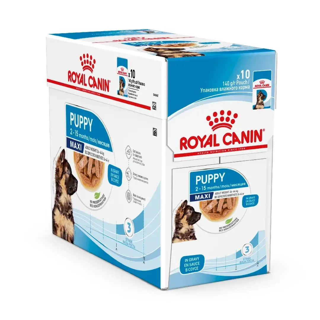 Royal Canin Maxi Puppy Wet Dog Food Pouch