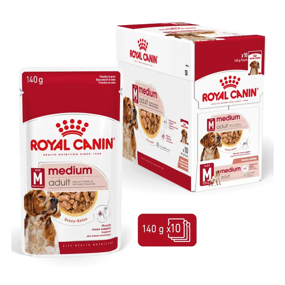 Royal Canin Medium Adult Wet Dog Food Pouch