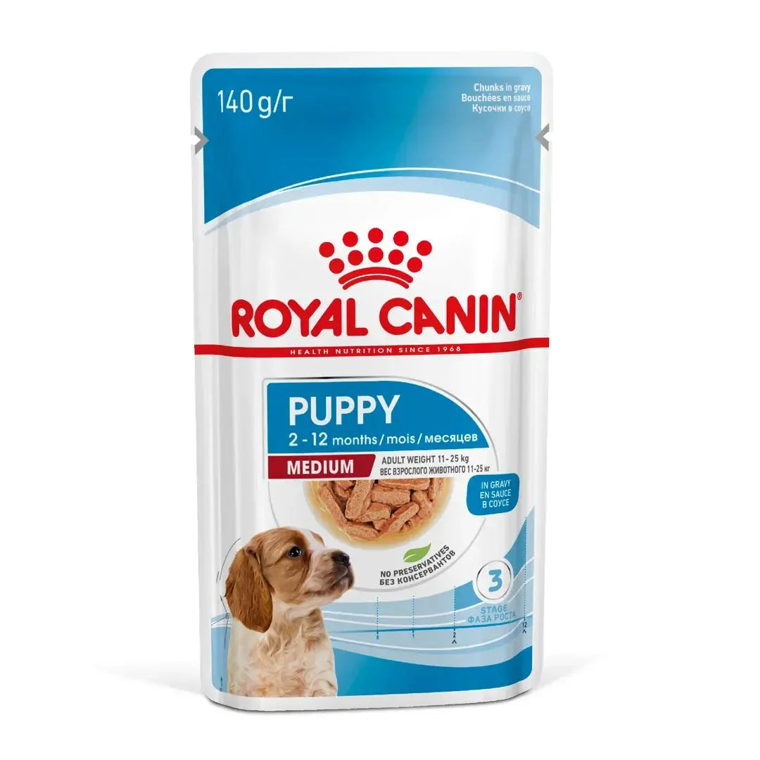 Royal Canin Medium Puppy Wet Dog Food Pouch