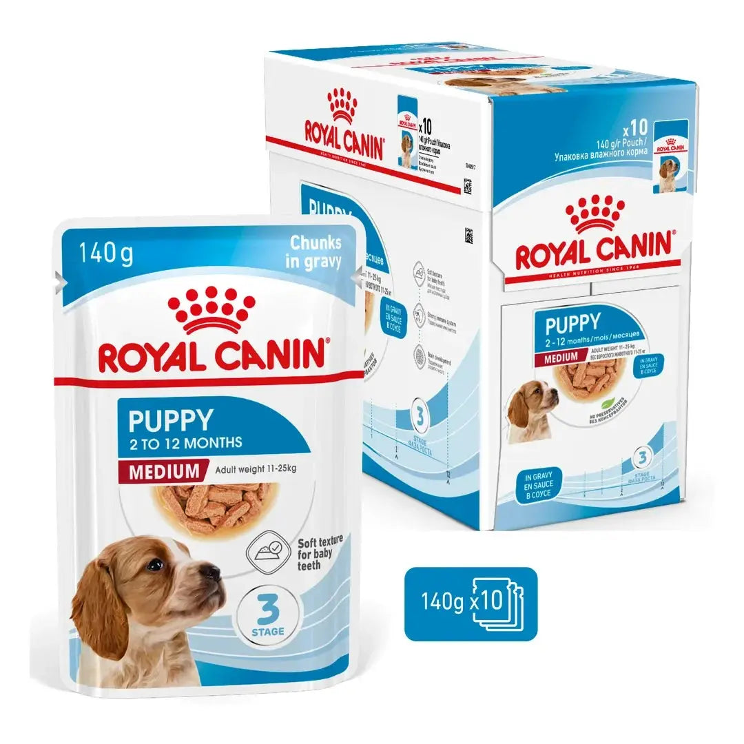 Royal Canin Medium Puppy Wet Dog Food Pouch