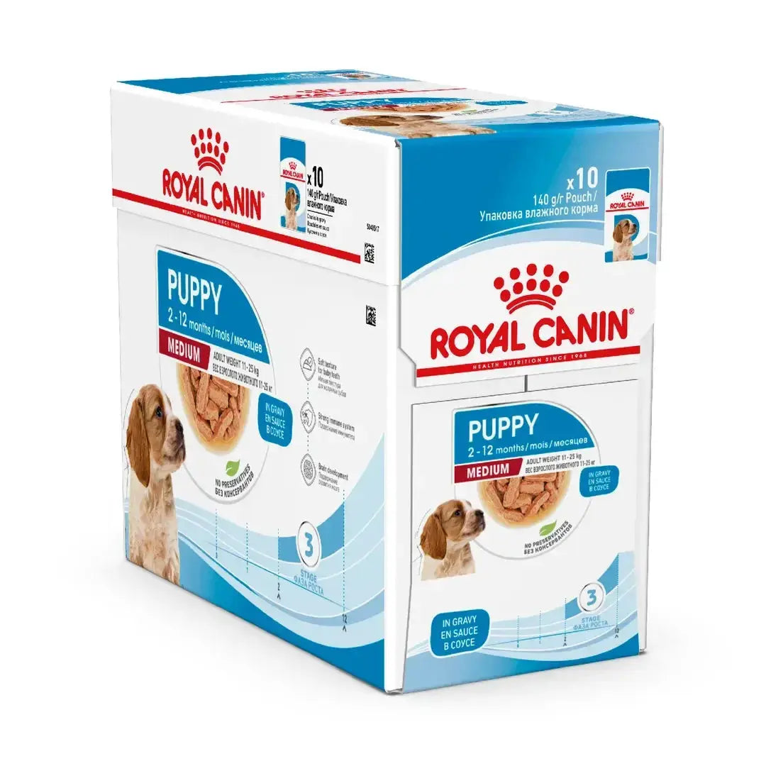 Royal Canin Medium Puppy Wet Dog Food Pouch