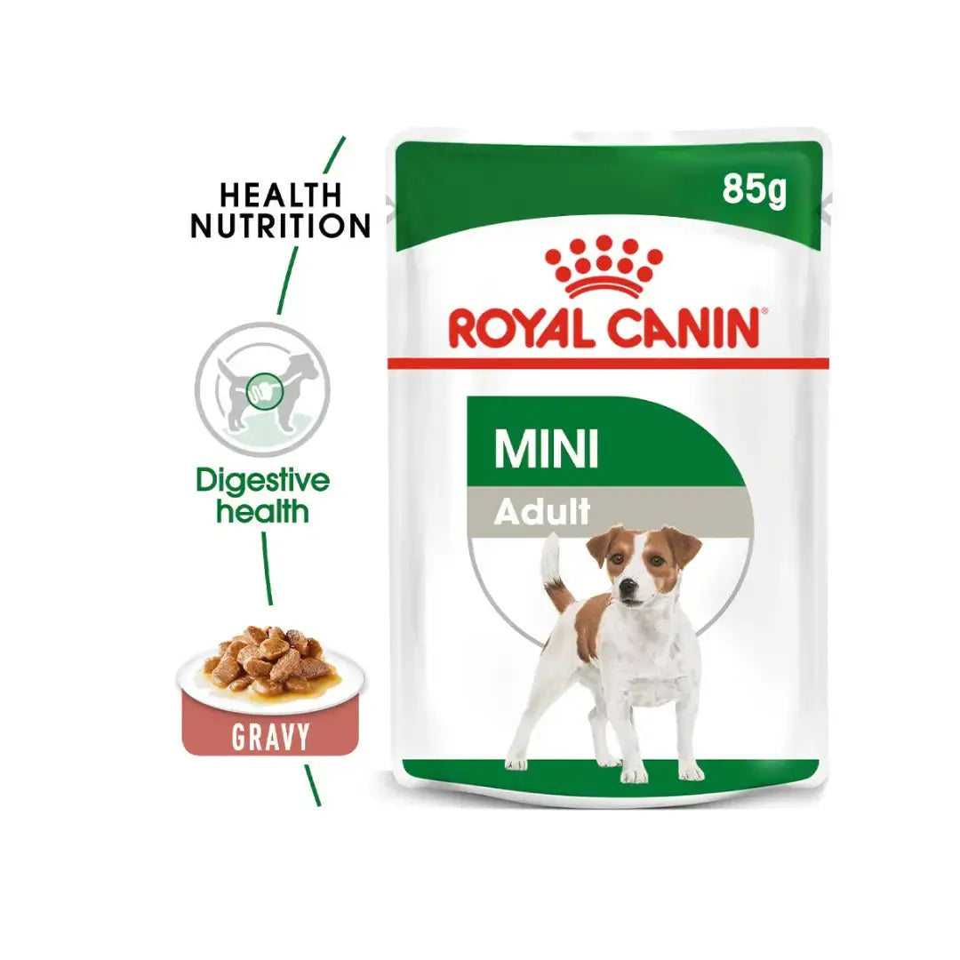 Royal Canin Mini Adult Dog Wet Dog Food Pouch   | Canine & Co