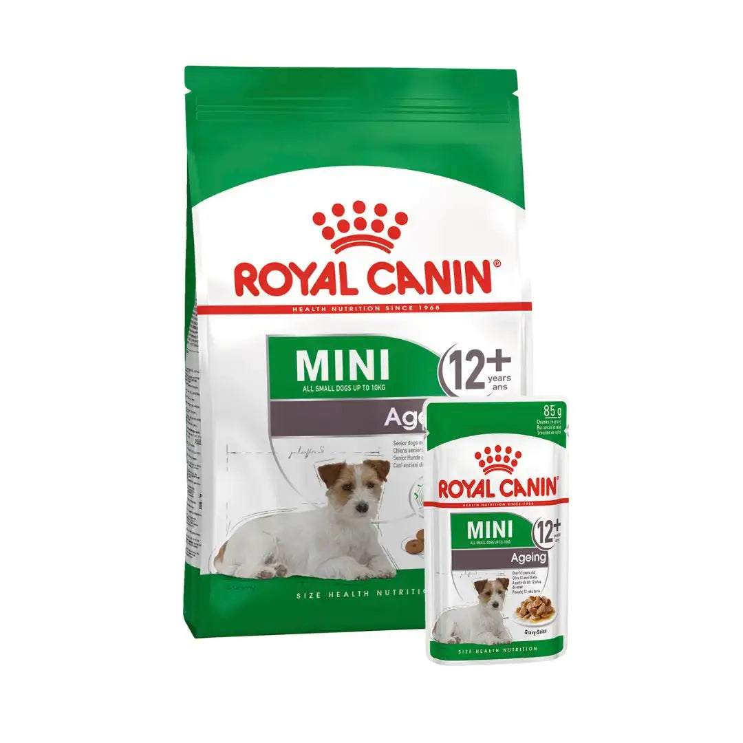 Royal Canin Mini Ageing 12+ Wet Dog Food Pouch   | Canine & Co