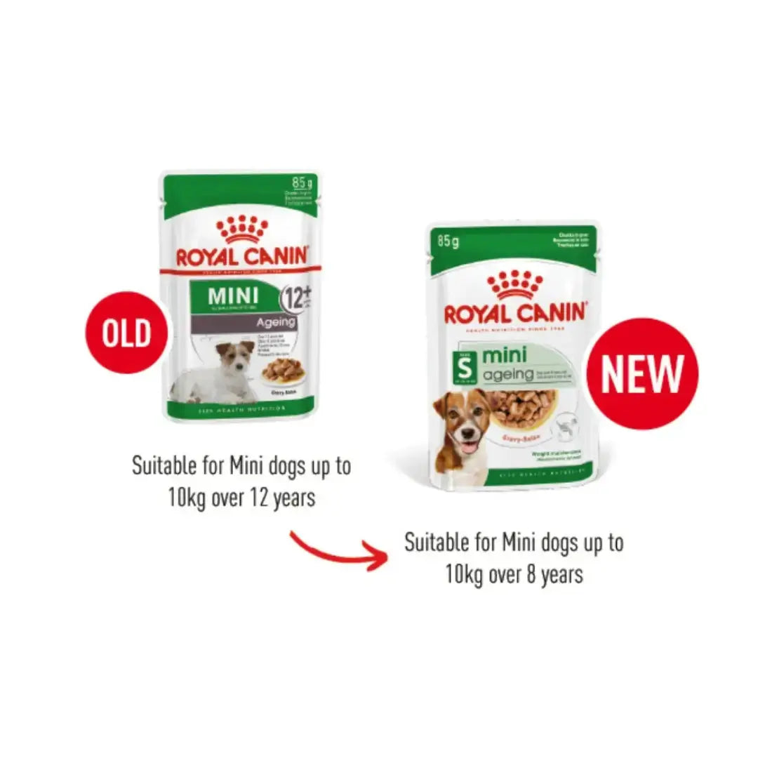 Royal Canin Mini Ageing 12+ Wet Dog Food Pouch PROMO   | Canine & Co