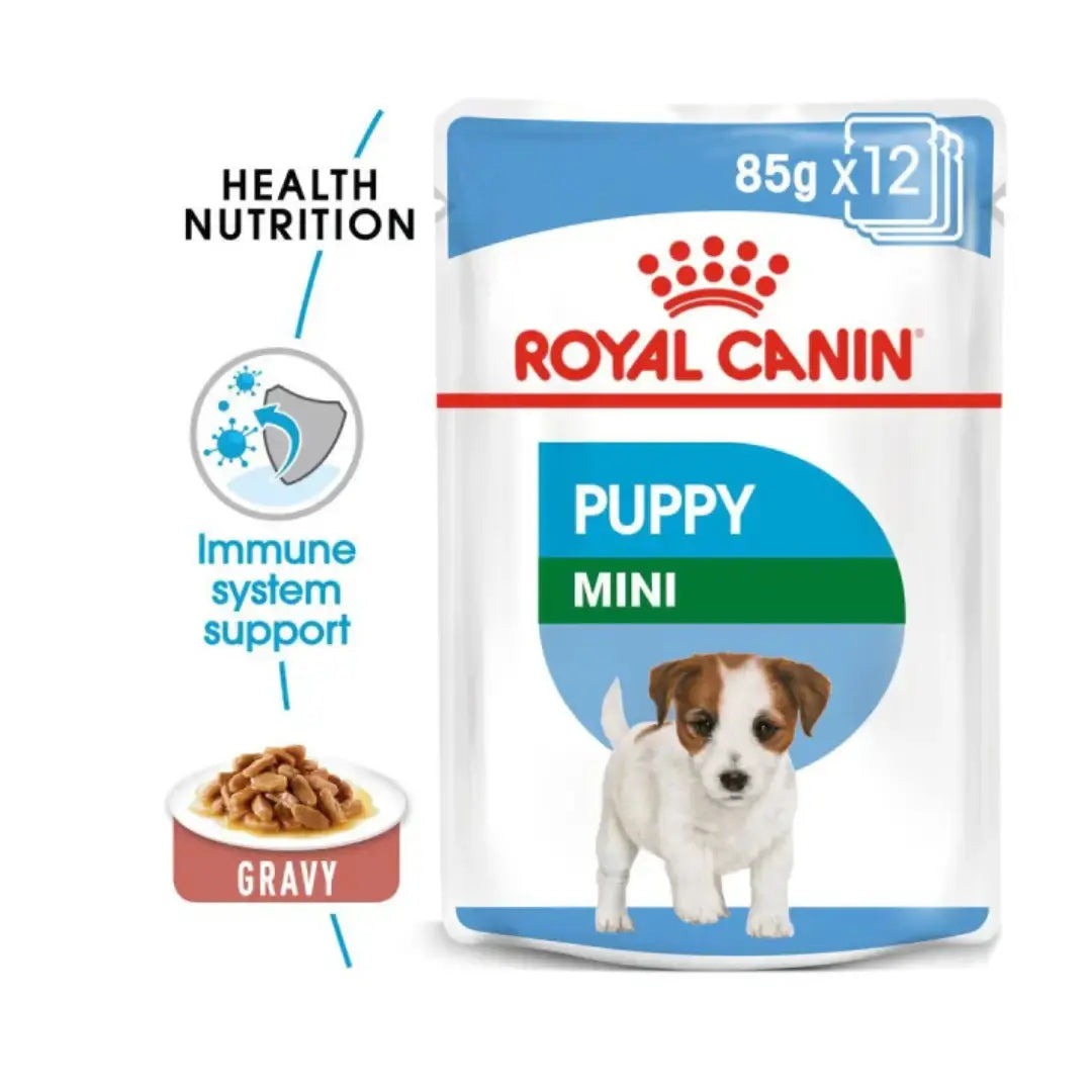 Royal Canin Mini Puppy Wet Dog Food Pouch   | Canine & Co