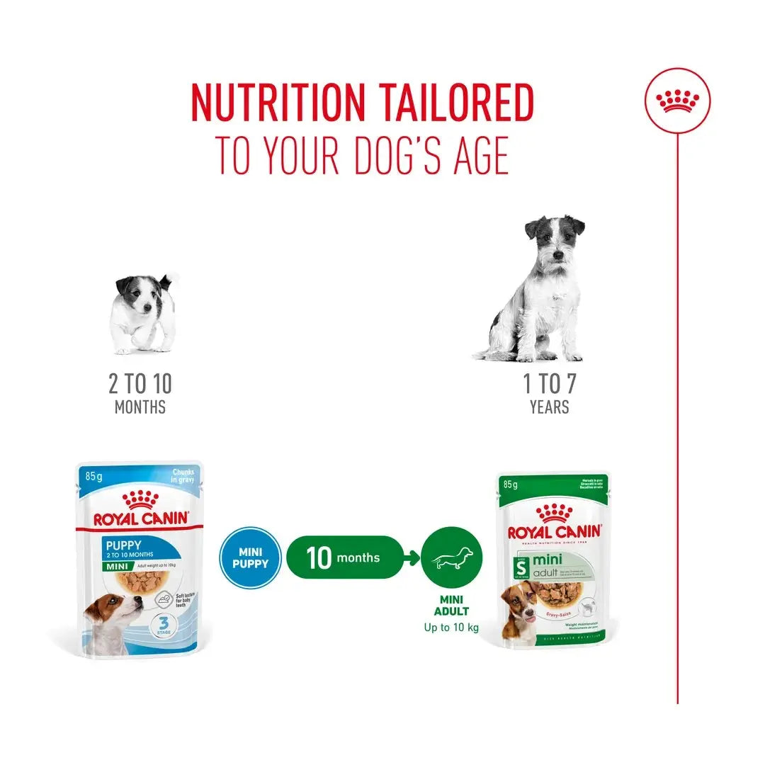 Royal Canin Mini Puppy Wet Dog Food Pouch