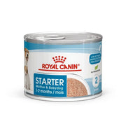 Royal Canin Starter dog food for mother and puppies, suitable for 1-2 months old, in a convenient can.