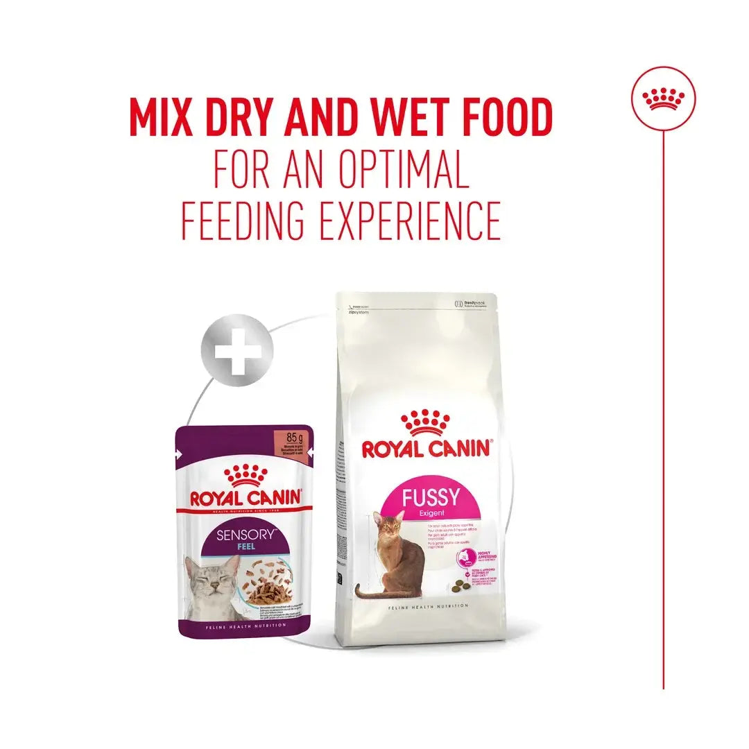 Royal Canin Sensory Feel Morsels In Gravy Cat Wet Cat Food Pouch