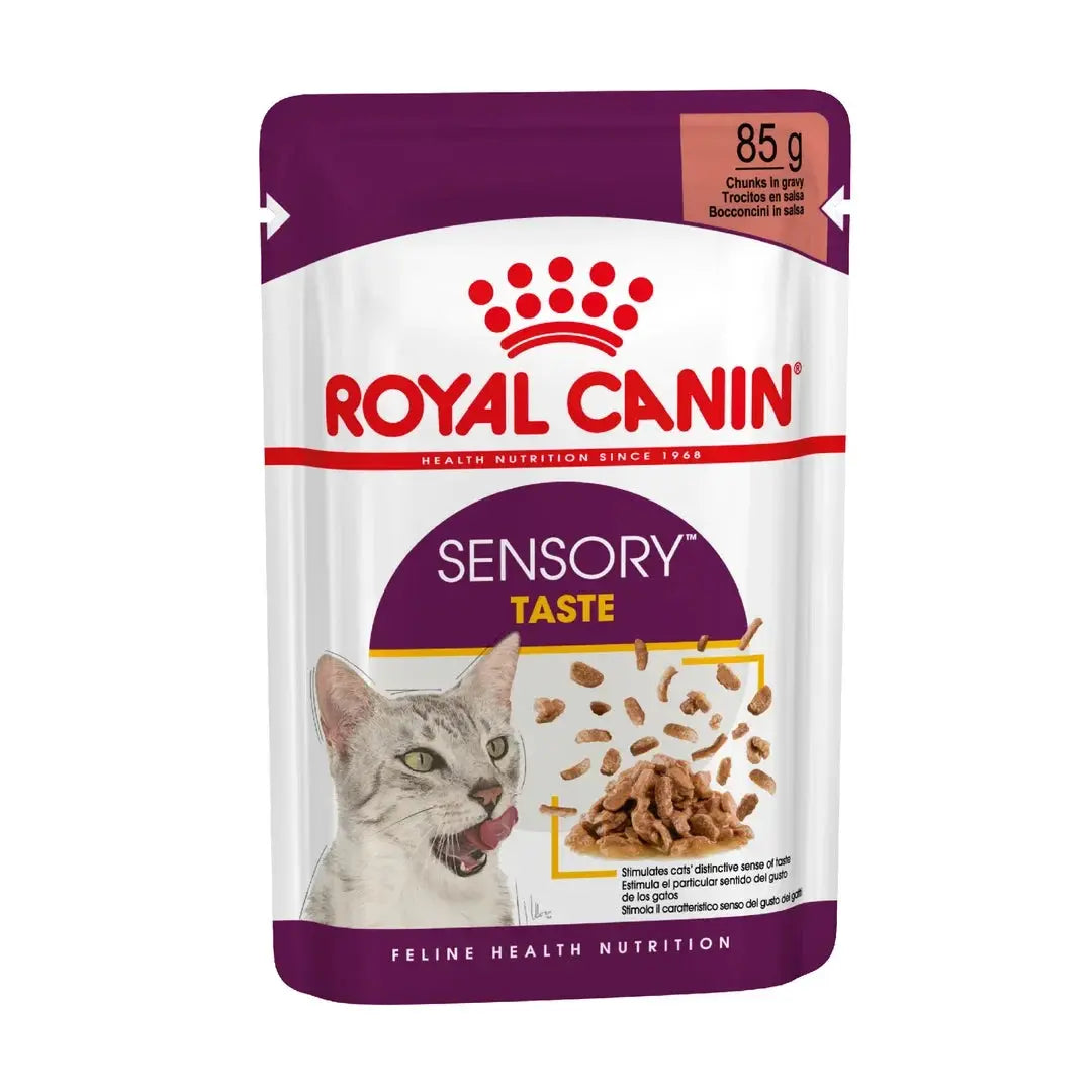 Royal Canin Sensory Taste Chunks In Gravy Cat Wet Cat Food Pouch