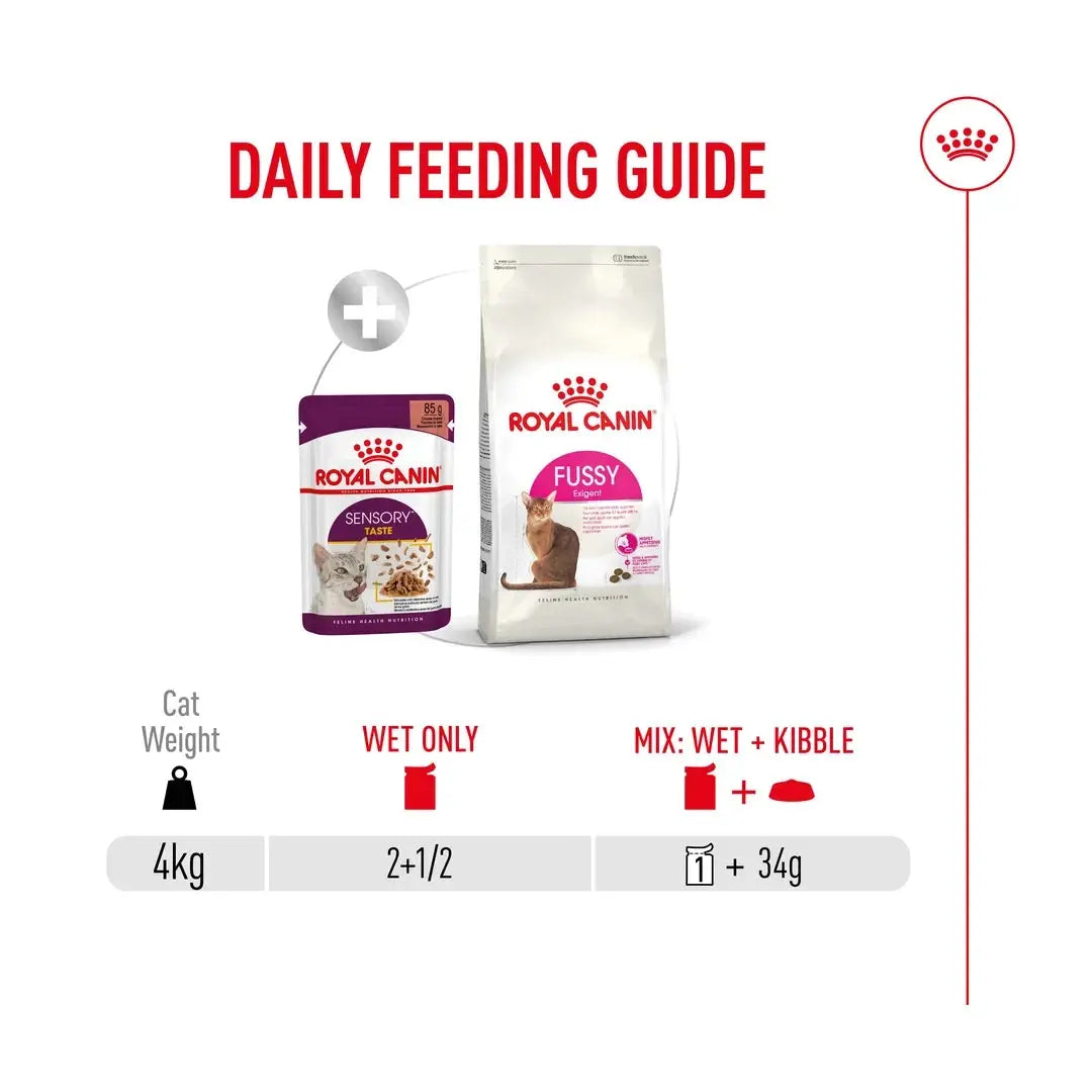 Royal Canin Sensory Taste Chunks In Gravy Cat Wet Cat Food Pouch