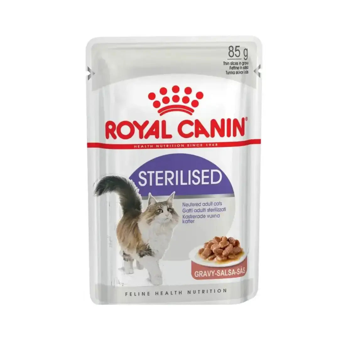 Royal Canin Sterilised Cat Wet Cat Food Pouch   | Canine & Co