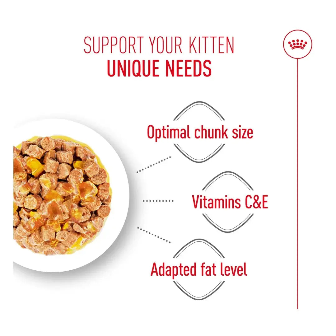 Royal Canin Sterilised Kitten Chunks in Jelly Wet Cat Food
