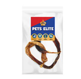 Pets Elite Pork Bretzel Sinew Chew   | Canine & Co