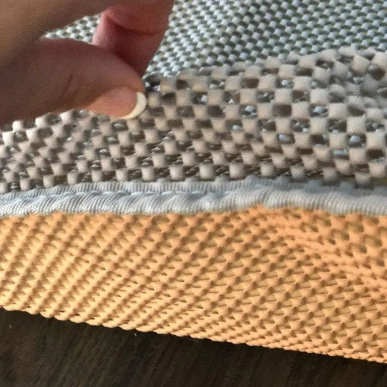 Close-up of a textured pet bed showcasing its durable, breathable fabric and comfortable design.