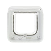 SureFlap pet door, energy-efficient design, easy installation for cats and small dogs.