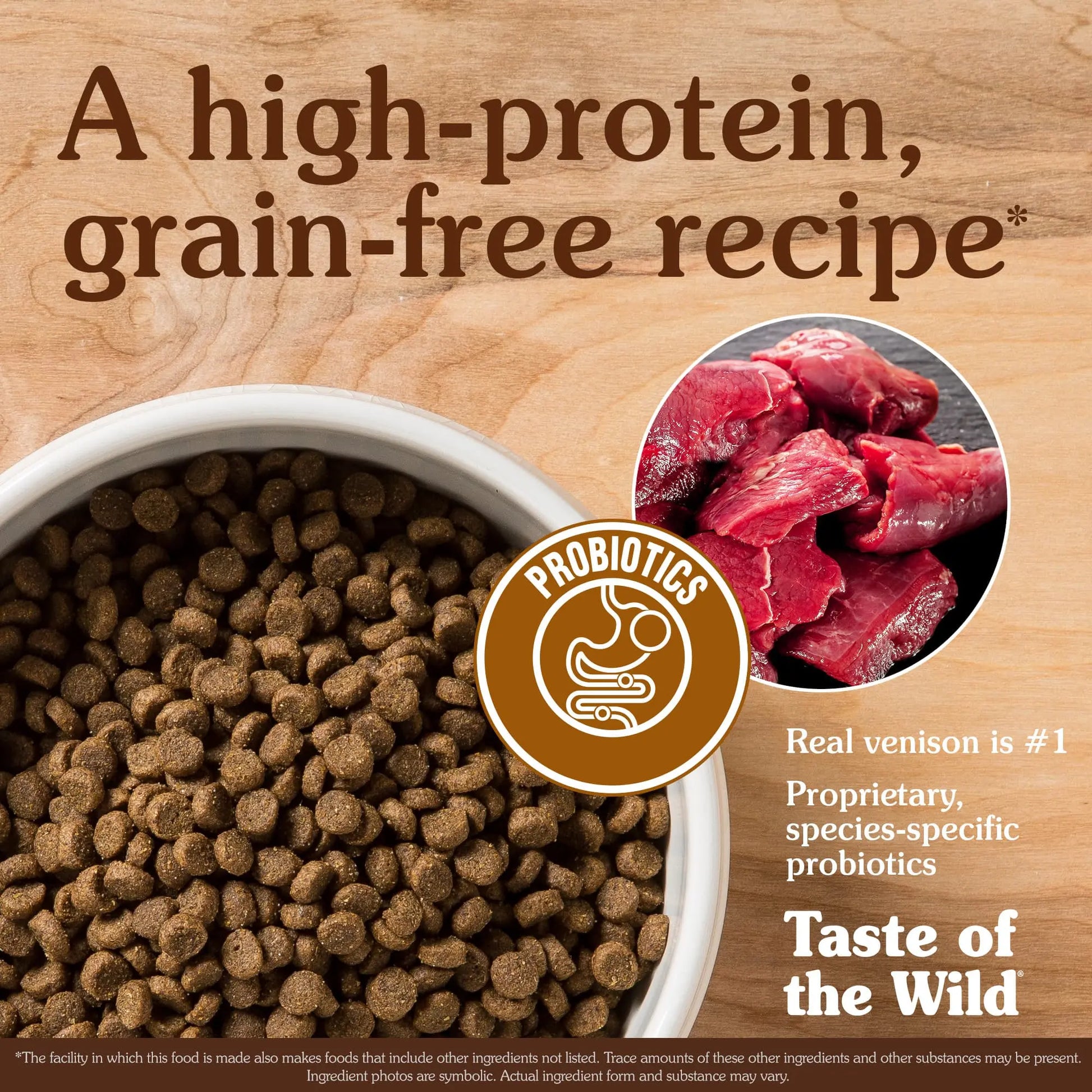 Taste of the Wild Appalachian Valley small breed kibble with real venison