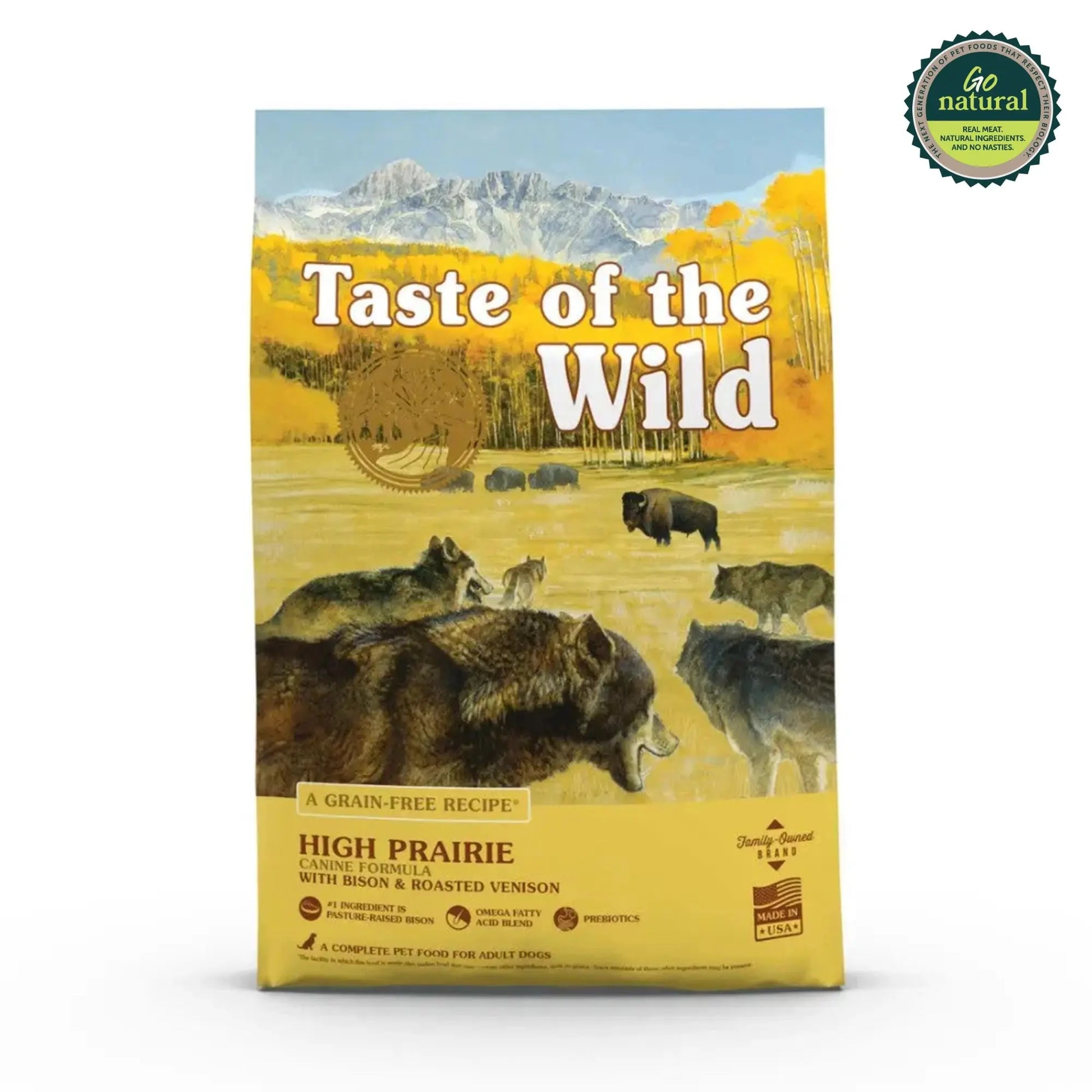 Taste of the Wild Canine High Prairie Adult Formula with Bison & Roasted Venison Dry Dog Food   | Canine & Co