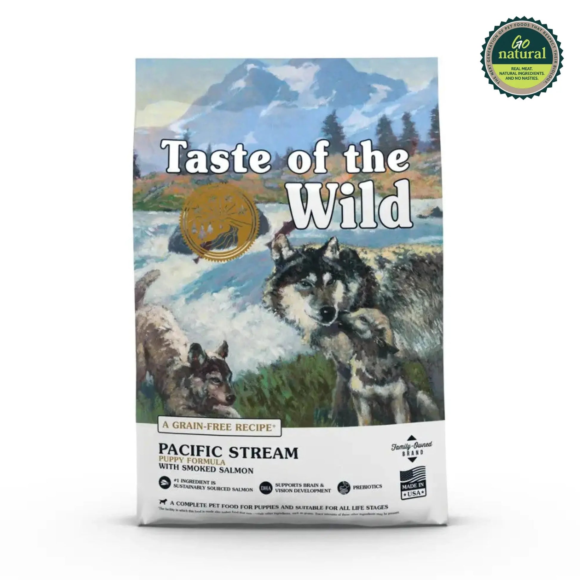 Taste of the Wild Canine Pacific Stream Puppy Formula with Smoked Salmon Dry Dog Food   | Canine & Co