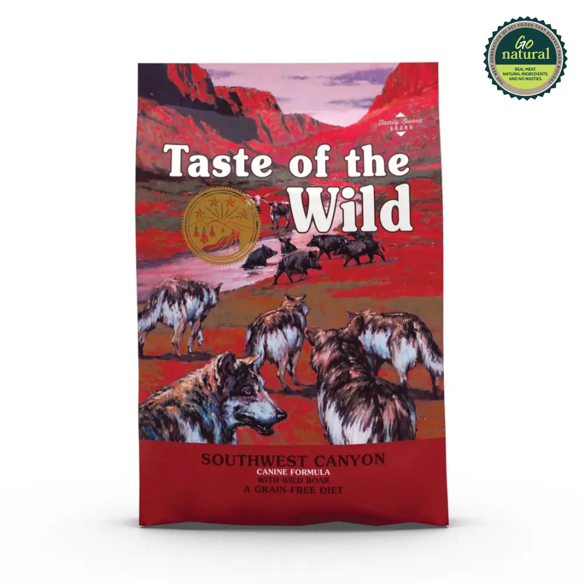 Taste of the Wild Canine Southwest Canyon All Life Stages Formula with Wild Boar Dry Dog Food   | Canine & Co