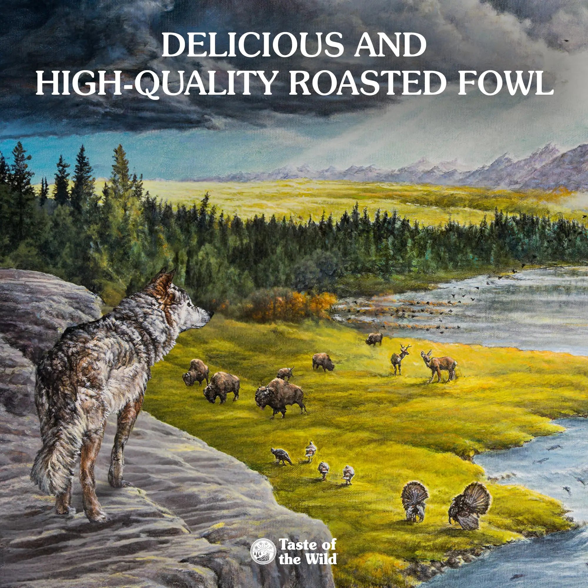 Wild fowl protein sources in Taste of the Wild Wetlands