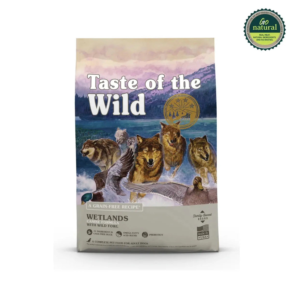 Taste of the Wild Canine Wetlands Adult Formula with Wild Fowl Dry Dog Food | Canine & Co