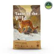 Taste of the Wild Feline Canyon River All Life Stages Formula with Trout & Smoked Salmon Dry Cat Food   | Canine & Co