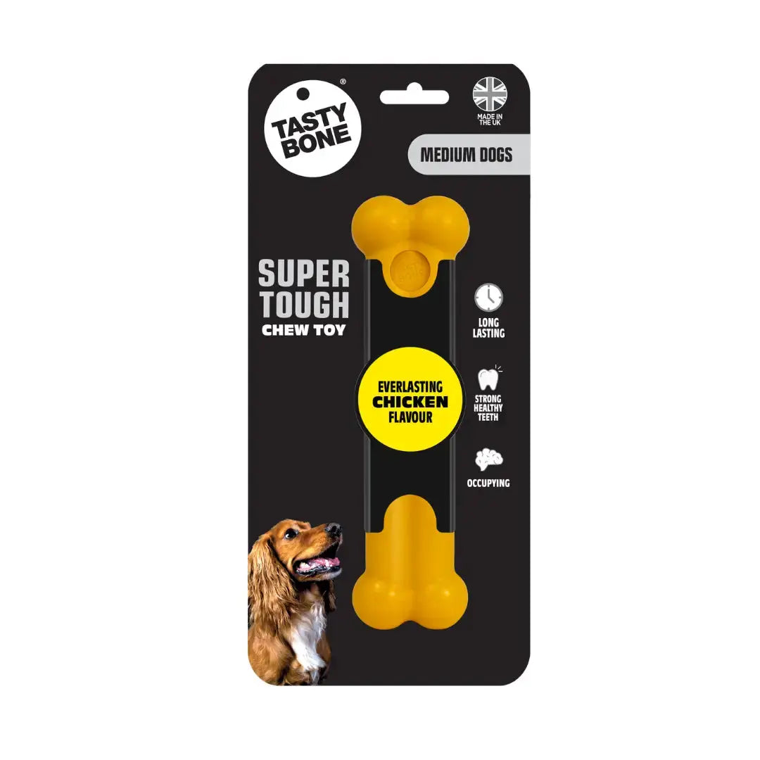 Tasty Bone Classic Chew Toy Chicken Flavour   | Canine & Co