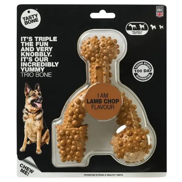 Tasty Bone Classic Chew Toy Lamb Chop Flavour