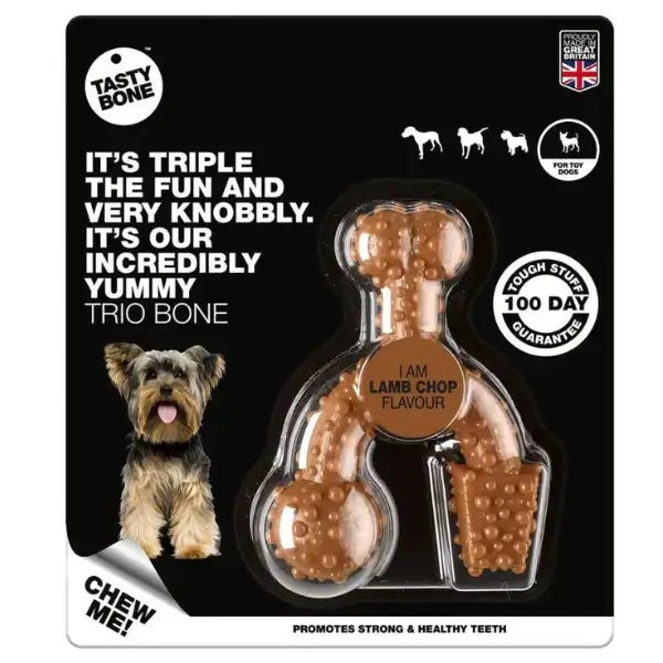 Tasty Bone Classic Chew Toy Lamb Chop Flavour
