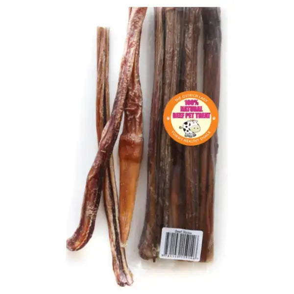 The Ostrich Lady Beef Sticks Dog Treat   | Canine & Co