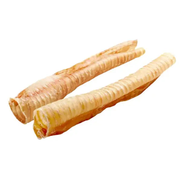 The Ostrich Lady Beef Trachea Dog Treat   | Canine & Co