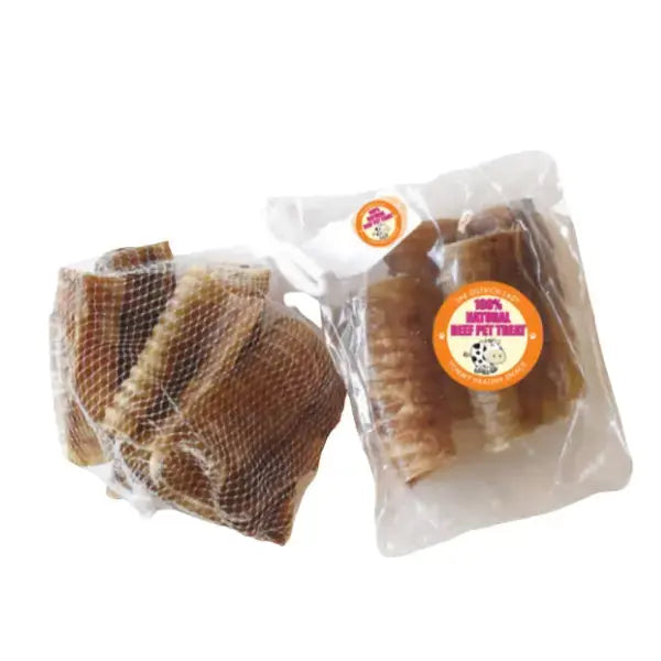 The Ostrich Lady Beef Trachea Dog Treat   | Canine & Co
