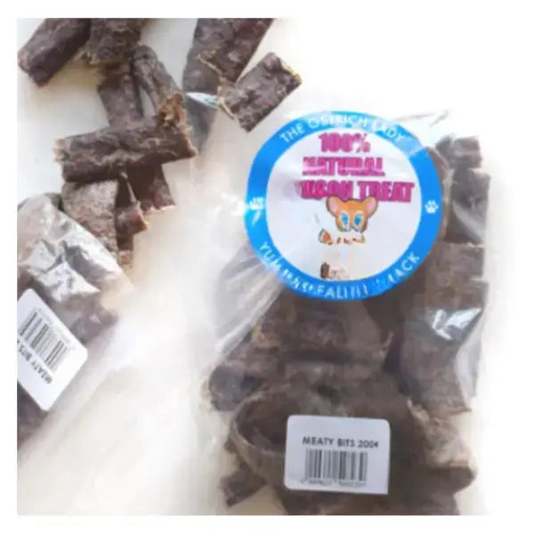 The Ostrich Lady Venison Sausage Dog Treat   | Canine & Co