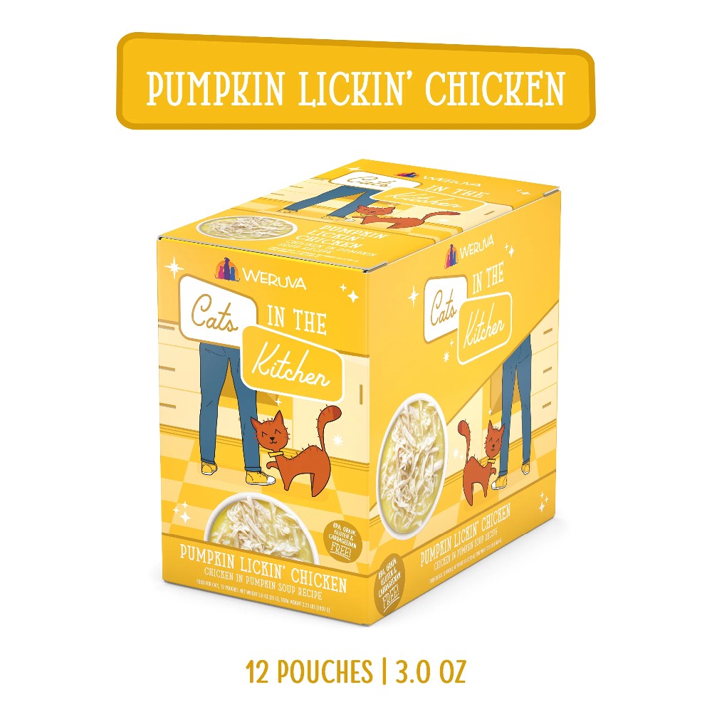 Weruva Pouches - Pumpkin Lickin' Chicken - product detail image Canine & Co South Africa
