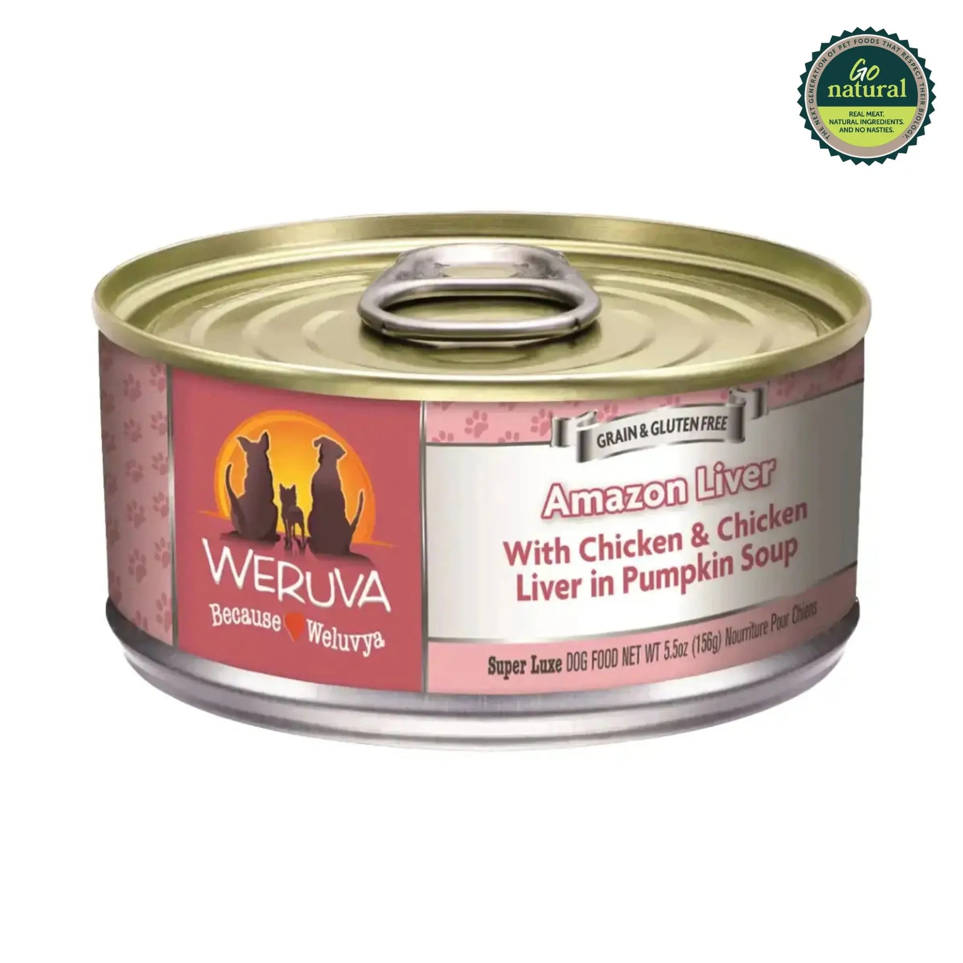 Weruva Amazon Liver Wet Dog Food Can   | Canine & Co