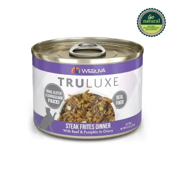 Weruva Canned Steak Frites Wet Cat Food Can   | Canine & Co