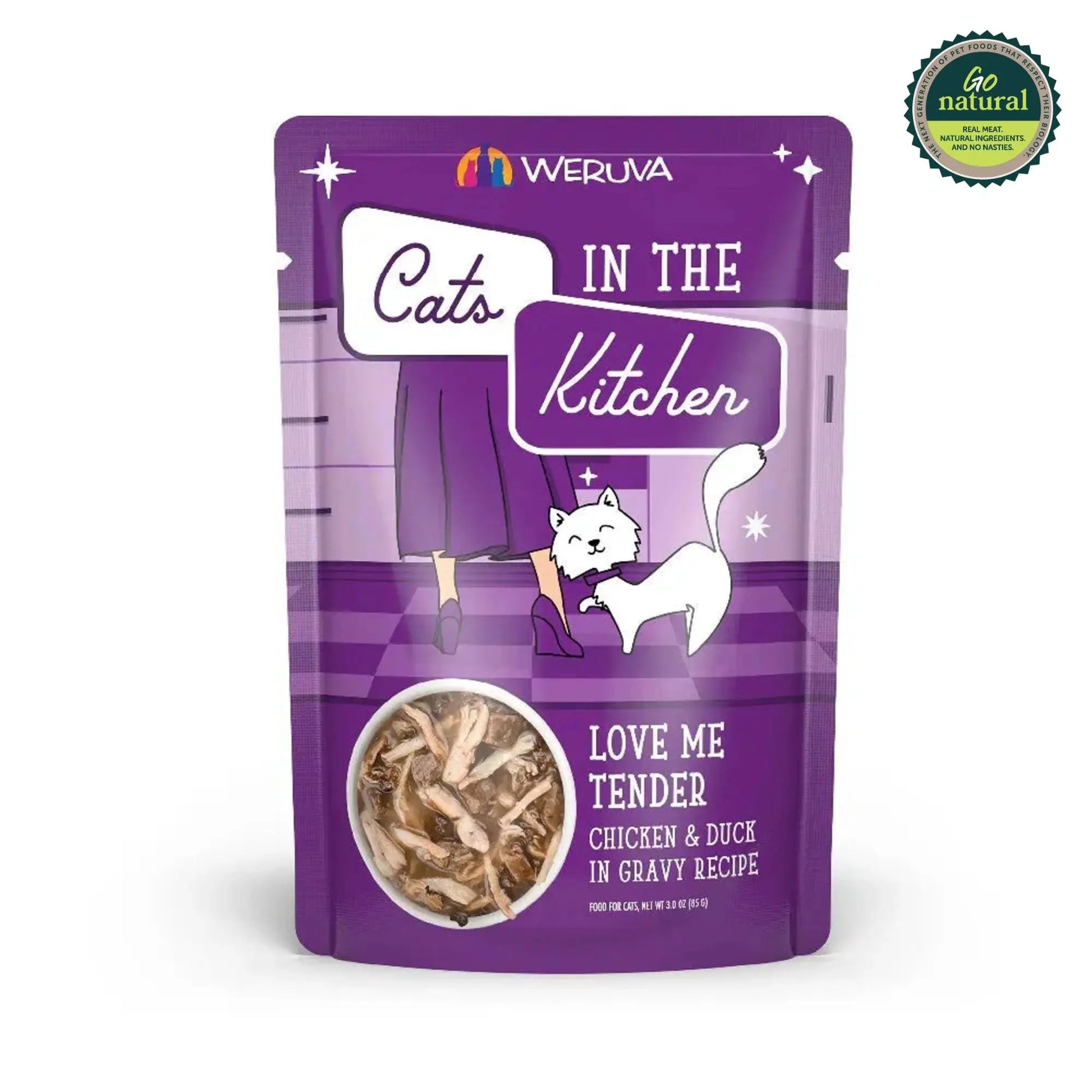 Weruva Love Me Tender Wet Cat Food Pouch   | Canine & Co