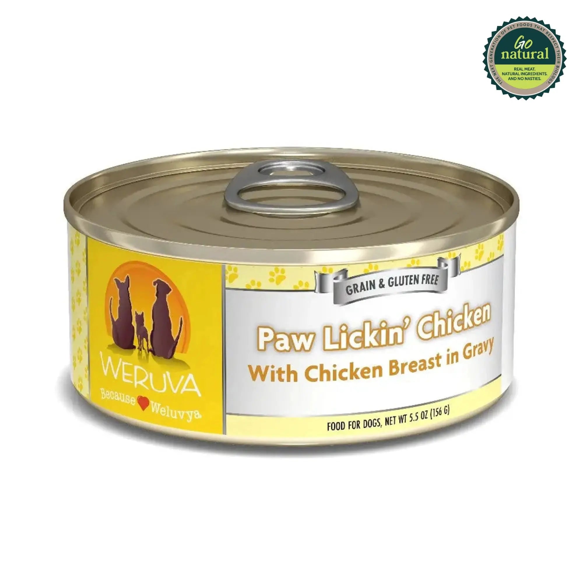 Weruva Paw Lickin' Chicken Wet Dog Food Can   | Canine & Co