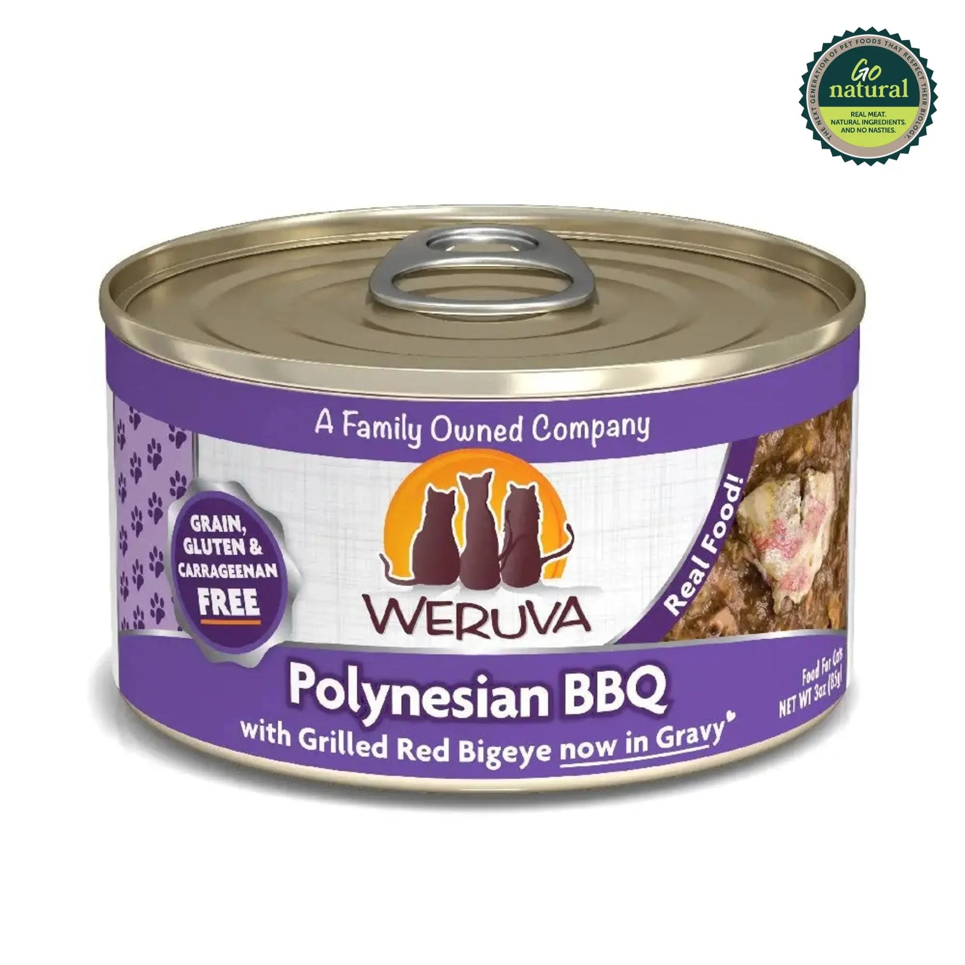 Weruva Polynesian BBQ Wet Cat Food Can   | Canine & Co