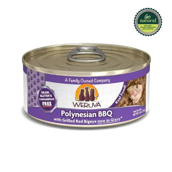 Weruva Polynesian BBQ Wet Cat Food Can   | Canine & Co
