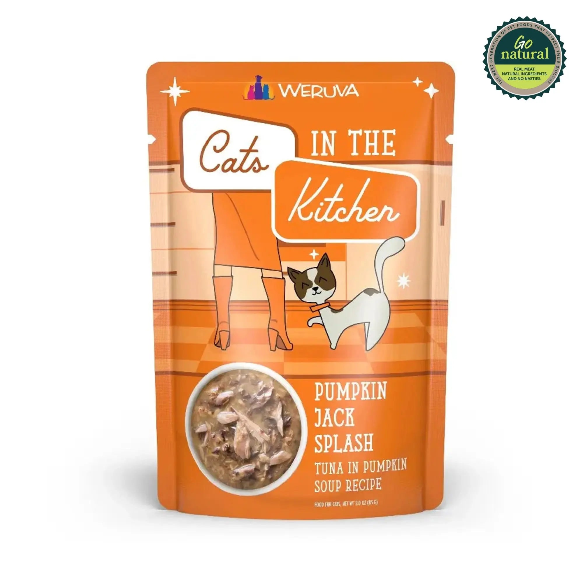 Weruva Pumpkin Jack Splash Wet Cat Food Pouch   | Canine & Co
