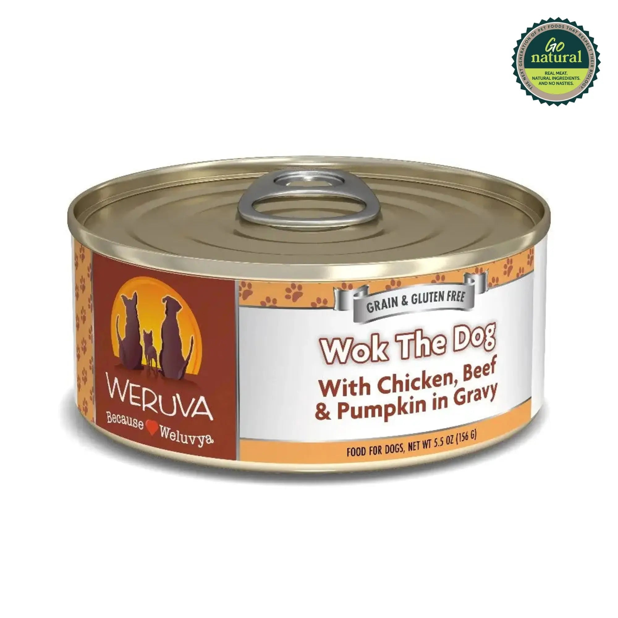 Weruva Wok the Dog Wet Dog Food Can   | Canine & Co