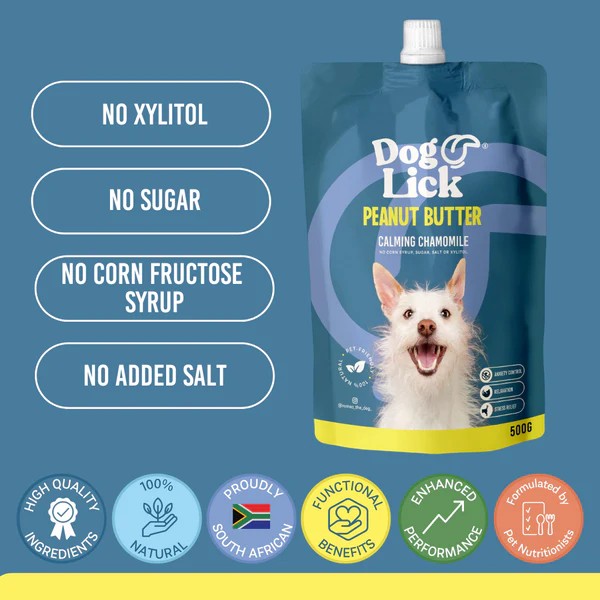 Dog Lick Peanut Butter Calming Chamomile Extra
