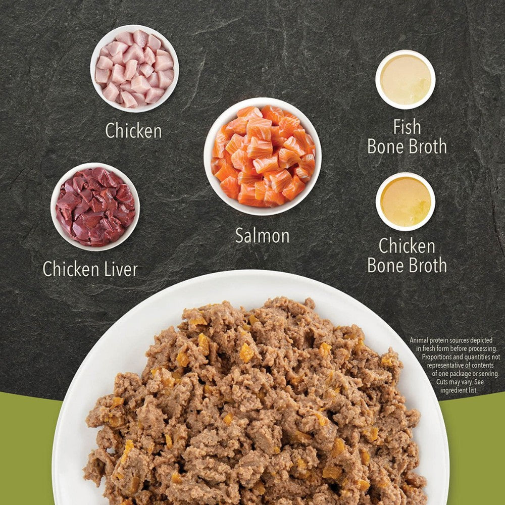 Acana Premium Pâté Salmon with Chicken in Bone Broth Wet Cat Food