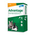 Advantage Cat & Rabbit Flea Treatment Small (up to 4kg) Packaging Front View