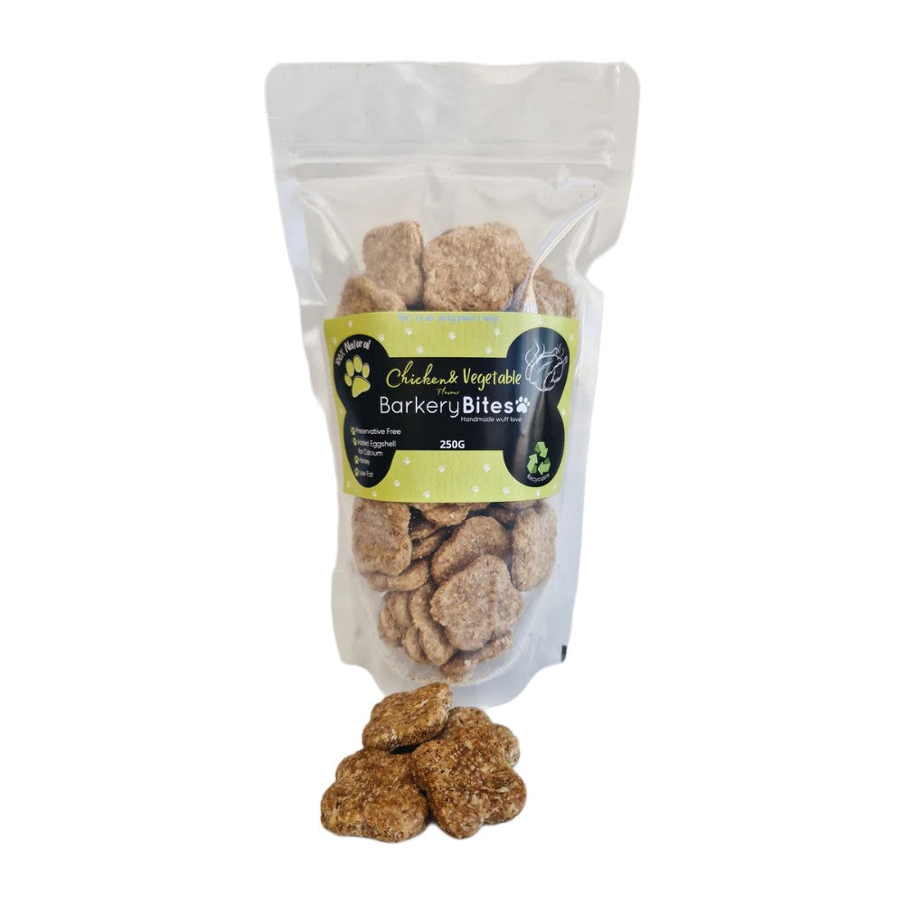 Barkery Bites Chicken & Veg Biscuits