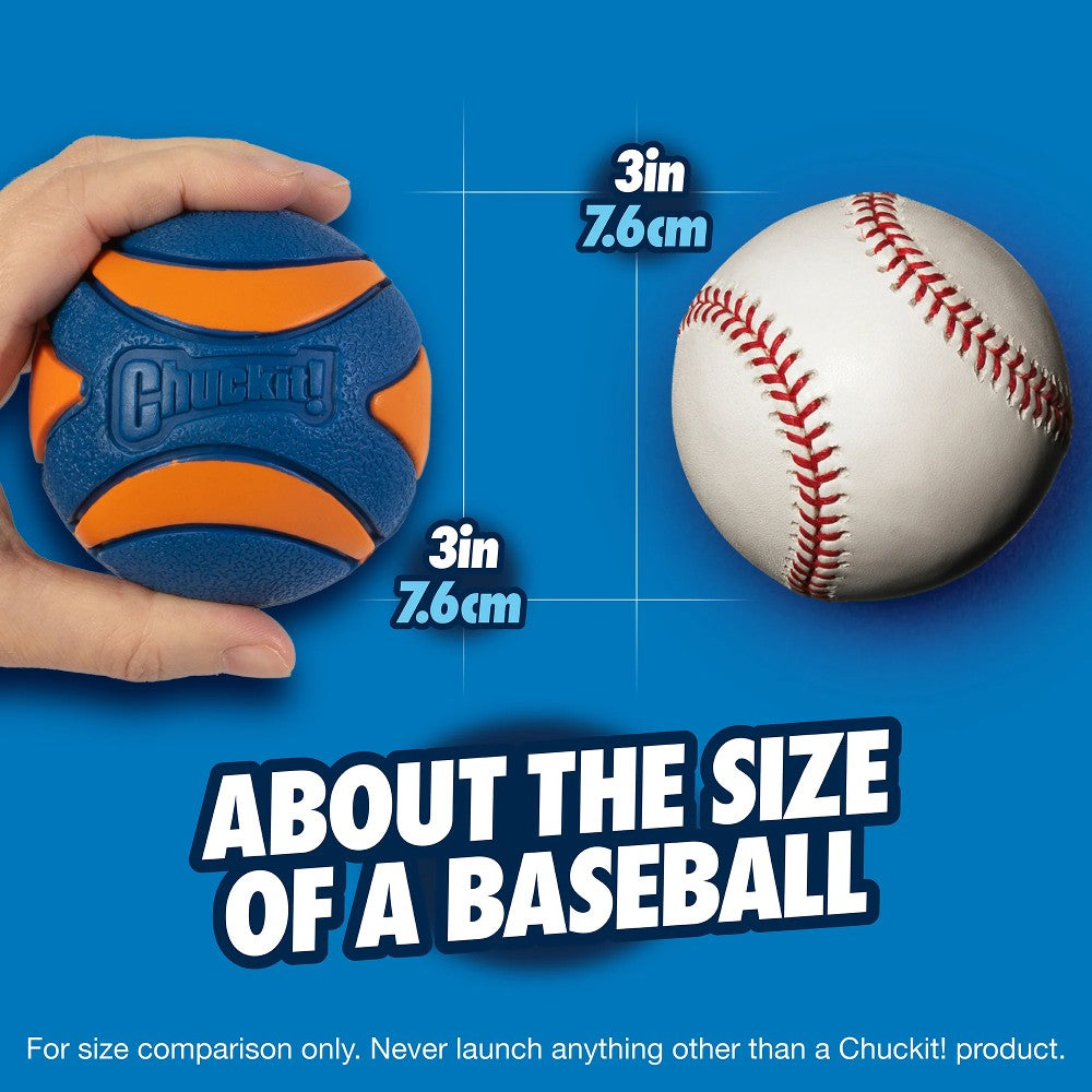 Chuckit! Ultra Squeaker Ball Size Guide